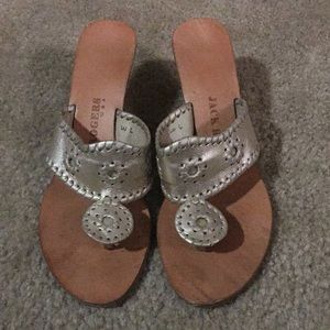 Jack Rogers wedge heels